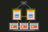 Architecture diagram for 2 shards and 1 replica